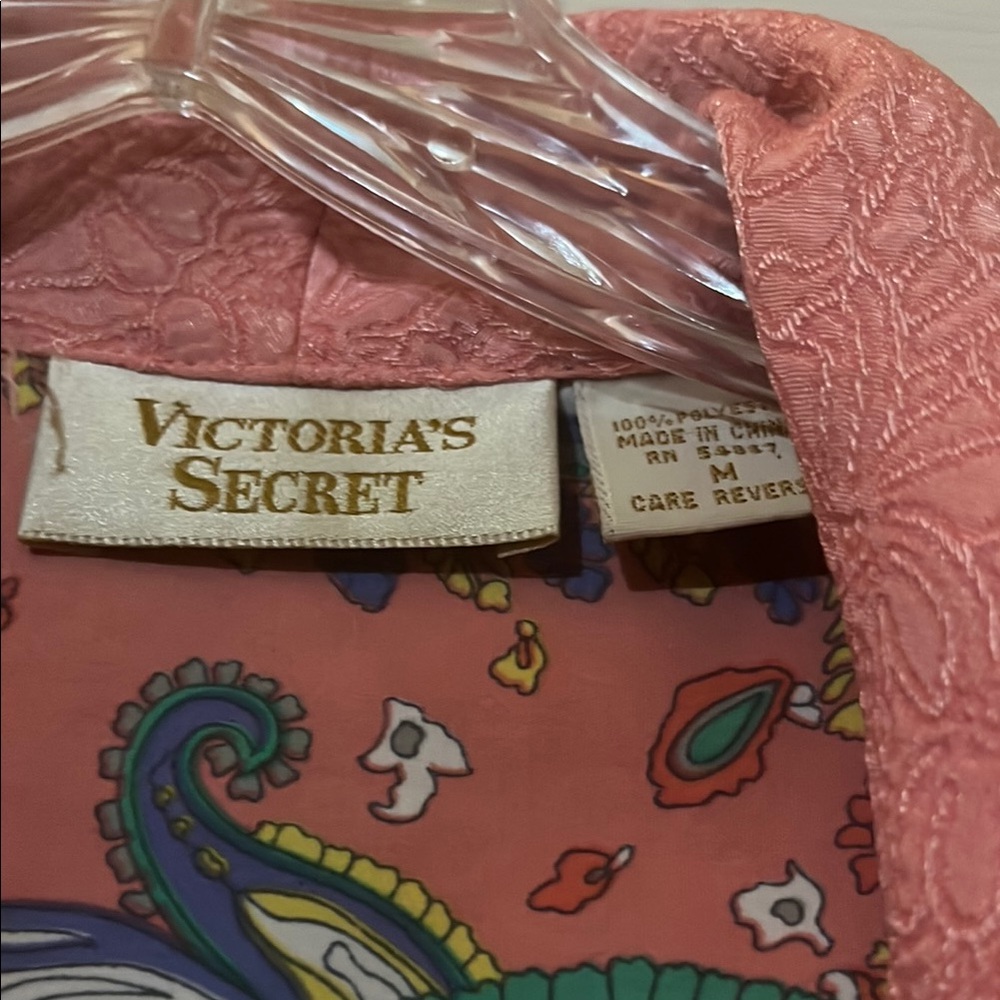 Victoria's Secret Pink Paisley Robe